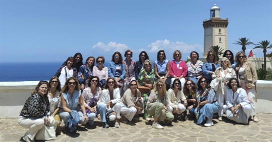 Tánger grupo mujeres